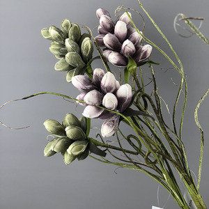 <span class=keywords><strong>Fleurs</strong></span> artificielles en <span class=keywords><strong>mousse</strong></span> imprimées en 3D EVA, décorations d'intérieur, accessoires de mariage - Product Image 4