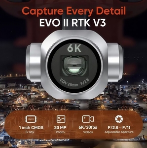 AutelRobotics EVO II <span class=keywords><strong>V3</strong></span> <span class=keywords><strong>Pro</strong></span> RTK, Dron con Cámara para Principiantes, con Lentímetro, Posicionamiento de Nivel, Topografía e Ingeniería, de Plástico - Product Image 5