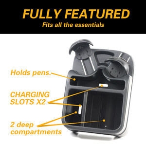 Creative multi-functional car cup holder, car rear <b>seat</b> <b>storage</b> box, and miscellaneous item <b>storage</b> compartment. - Product Image 3