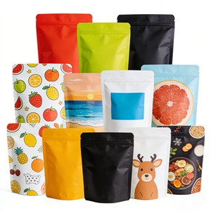 Bolsas de Aluminio con Cierre Hermético Personalizadas <span class=keywords><strong>para</strong></span> Alimentos <span class=keywords><strong>para</strong></span> Mascotas, Bolsas Selladas por Ocho Lados con Cierre <span class=keywords><strong>para</strong></span> Envasado de Snacks - Product Image 3