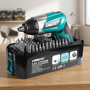 Juego de Destornilladores Eléctricos Inalámbricos de 3.6V, 55 en 1, Giratorio 90 Grados, Recargable, con Luz LED, para Hogar, Oficina y Bricolaje - Product Image 6