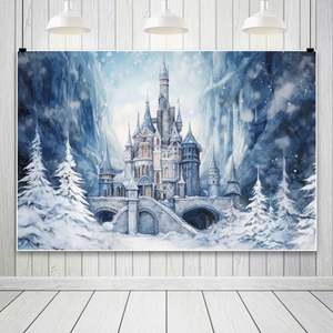 5x3 pies Winter Castle CartoonClick para expandir - Product Image 5