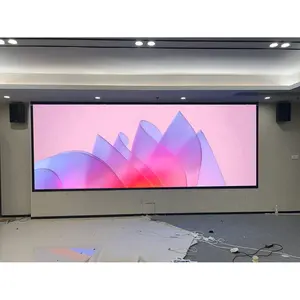 شاشة عرض P4 LED داخلية للإعلانات في جوانغدونغ، لوحة إعلانات رقمية، فيديو جدار عالي الدقة، شاشة عرض LED صغيرة في الصين