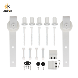 Oksun thép hiện đại trượt <span class=keywords><strong>Bypass</strong></span> <span class=keywords><strong>Closet</strong></span> cửa bộ dụng cụ phần cứng cho khách sạn & phòng ngủ thiết kế hiện đại - Product Image 2