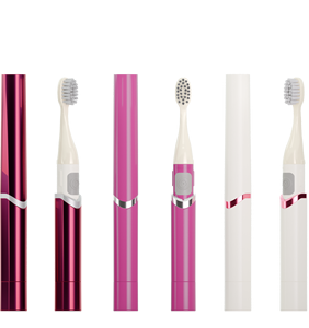 Brosse à dents électrique sonique rechargeable avec poignée moulée personnalisée, étanche, 3 modes de nettoyage, IPX7, emballage personnalisable, logo - Product Image 1