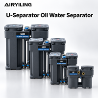 Séparateur huile-eau, filtration efficace et installation facile, équipement industriel pour systèmes de compresseurs d'air comprimé