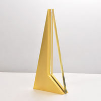Trophée en cristal personnalisé, léger, écologique, poli et gravé, grand format, vente directe