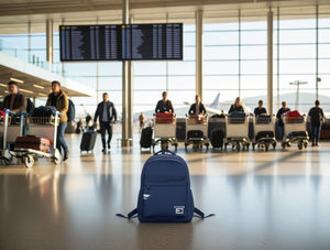 Zaino da Viaggio 3655L in Materiale Oxford con Chiusura a Cerniera Unisex Motivo Tinta Unita - Product Image 2