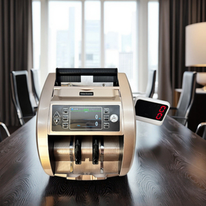 La meilleure machine de compteur d'argent de fausse note de capture de couleur d'or soutient la technologie d'IR USD/EUR/GBP/VND l'automobile de catégorie d'affaires de valeur élevée - Product Image 3