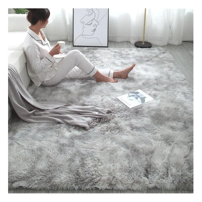 패션 스타일 거실 플러시 깔개 푹신한 바닥 카펫