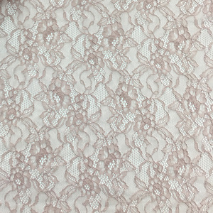 Nouvelle conception de tissu en dentelle élastique blanche avec de grandes fleurs pour la confection de jupes, vêtements de maison, vêtements pour enfants, tissu en dentelle à mailles - Product Image 5