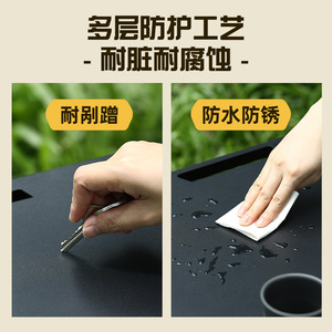 Shadow Tactical <b>Table</b> Folding Outdoor Portable Quick Opening Lightweight <b>BBQ</b> Picnic <b>Table</b> Rectangular 103x55cm - Product Image 3