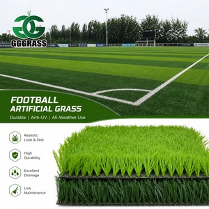 <span class=keywords><strong>Gazon</strong></span> artificiel en forme de S pour terrain de football, 50 mm, synthétique, avec support PP+Filet+SBR, directement de l'usine - Product Image 1