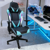 Chaise de jeu Esports en maille moderne spécialisée Dossier réglable Confortable pour s'asseoir longtemps pour les cybercafés Lazy Gamers