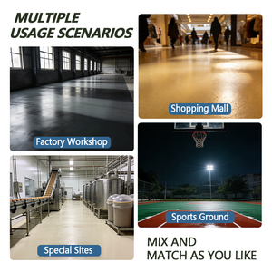 Revestimiento Acrílico <span class=keywords><strong>para</strong></span> Pisos de Exteriores de Larga Duración, <span class=keywords><strong>Material</strong></span> Acrílico Amortiguado <span class=keywords><strong>para</strong></span> Canchas de <span class=keywords><strong>Tenis</strong></span> y Baloncesto, Suelo Deportivo - Product Image 4