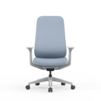 Chaise de bureau de direction ergonomique de luxe à dossier haut avec soutien lombaire réglable, appui-tête, accoudoirs, pivotante, inclinable et verrouillable, multi-usages pour l'école