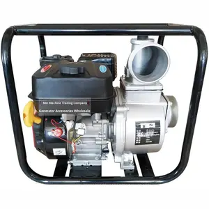 משאבת מנוע בנזין 2 אינץ' / 3 אינץ' / 4 אינץ' משאבת בנזין משאבת מים בנזין 168F 170F משאבת מנוע בנזין בלחץ גבוה להשקיה חקלאית - Product Image 2