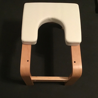 Nouveau banc de yoga simple en bois massif, chaise de yoga multifonctionnelle, chaise de support de main créative à la maison