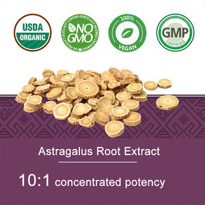 OEM/ODM hizmetleri organik 10:1 epimedium amerikan <span class=keywords><strong>ginseng</strong></span> Astragalus kapsül dilimleri 98% Astragalus kök özü toz - Product Image 3