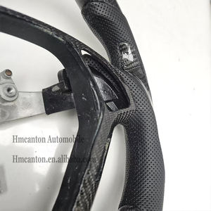 Practical Hot Sale Carbon Fibre Perforated Leather Black Stitching Grip Steering <b>Wheel</b> for Infiniti G27 G37 Car Steering <b>Wheel</b> - Product Image 5