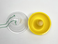 Piège à mouches et fourmis en dôme solide en plastique pour extérieur, écologique