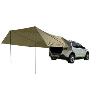 4x4 todoterreno al aire libre Auto coche a prueba de sol impermeable toldo lateral techo tienda <span class=keywords><strong>para</strong></span> Camping sombrilla tienda lona - Product Image 1