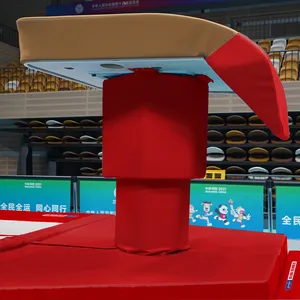 Gaofei kulübü serisi sanatsal jimnastik ekipmanları vaucompetition at rekabet için profesyonel tonlama masa atlama at