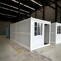 Habitación Modular Plegable para Exteriores de 70 Metros Cuadrados, Habitación Contenedor Plegable Prefabricada, Casa Prefabricada