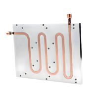 Plaque de refroidissement à eau CNC en acier inoxydable et aluminium de 50 à 1500 mm pour machines industrielles et systèmes IGBT