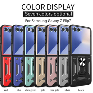 <span class=keywords><strong>Coque</strong></span> <span class=keywords><strong>de</strong></span> <span class=keywords><strong>téléphone</strong></span> multifonction Lichicase anti-traces <span class=keywords><strong>de</strong></span> doigts en TPU souple et PC rigide pour Samsung Z Flip 8 7 <span class=keywords><strong>6</strong></span>, <span class=keywords><strong>coque</strong></span> personnalisée - Product Image 1