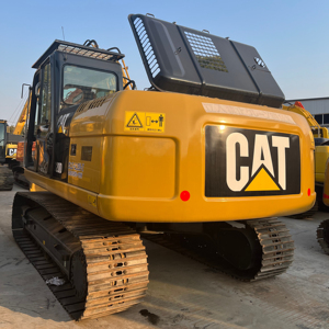 Used Caterpillar 320D 20 Ton Crawler Excavator 2023 1.1m Bucket Capacity 103KW Power Engine Gearbox PLC <b>Pump</b> Motor Bearing - Product Image 1