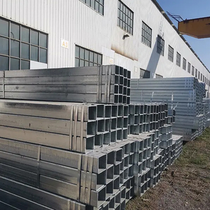 Tubo de Acero Cuadrado <span class=keywords><strong>Galvanizado</strong></span>, Sección Hueca GI Q235, Recubierto de Zinc por Inmersión en Caliente, Material de Construcción, Venta al Por Mayor de Fábrica - Product Image 5