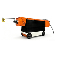 Robot de pulvérisation électrique longue portée SP400 pour la rénovation et la construction de tuyaux en acier de 400 à 1300 mm avec contrôle intelligent PLC