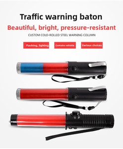 Có Thể Sạc Lại Led Giao Thông Baton Vàng Ánh Sáng Stick Với Nhấp Nháy Màu Đỏ Màu Xanh & Tiếng bíp Nam Châm Cho Hướng Dẫn & Cảnh Báo Tín Hiệu - Product Image 6