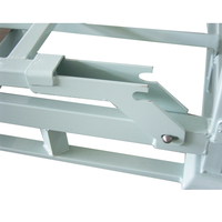 Étagère de stockage de pneus en acier pliable et empilable, étagère de rotation de pneus pour la logistique et le transport en entrepôt