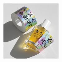 Produits d'autocollant de tasse de jus d'étoile de clignotant en verre d'usine de la Chine