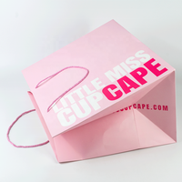 Sacs en papier de luxe élégants pour le shopping, sacs cadeaux en papier avec votre propre logo