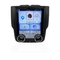 Radio para Auto con Android 14, GPS, Reproductor Multimedia, Estéreo para Dodge Ram 1500 2500 3500 2013-2018, Pantalla Estilo Tesla, DSP, CarPlay, 4G