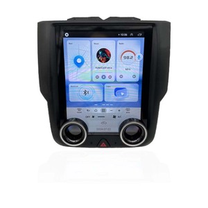 Android 14 Car Radio GPS Navi Multimedia Player Stereo for Dodge Ram 1500 2500 3500 2013-2018 Tesla Style Screen DSP CarPlay 4G - Product Image 1