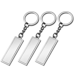 व्यक्तिगत पेंडेंट qr कोड कीचेन कुंजी रिंग धातु कस्टम लोगो डिय छोटे उपहार स्मृति चिन्ह कुंजी श्रृंखला मुस्लिम कीरिंग - Product Image 6