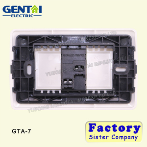 สวอลสวิตช์และซ็อกเก็ตไฟ1แก๊งแบบติดที่เดียวเราจากอเมริกาใต้ - Product Image 3