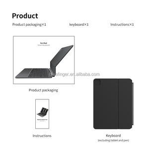 Custodia per tastiera magica Full-Size per <span class=keywords><strong>iPad</strong></span> Air 11 pollici per tastiera magnetica <span class=keywords><strong>iPad</strong></span> Pro da 11 pollici con Trackpad Multi-Touch per <span class=keywords><strong>iPad</strong></span> 10th - Product Image 6