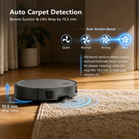 Robot aspirateur et serpillière intelligent 20000 Pa avec laser intégré pour la maison, nettoyage humide et sec, fabricants ODM automatiques
