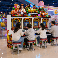 Machine à poussoir de pièces électronique pour centres de divertissement familial (FEC) avec fonction de jeu répétitif, utilisant des composants de borne d'arcade et des fournitures d'arcade, fournie directement par l'usine.
