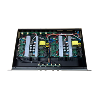 Ev Subwoofer sahne performansı için profesyonel 2/4 kanallı 400W dijital güç amplifikatörü konferans için saf sahne sonrası Conference
