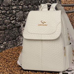 Sac à dos de voyage pliable pour femme, grande capacité, en polyester, avec fermeture éclair, idéal pour les loisirs et les voyages d'été, collection Printemps - Product Image 2
