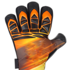 Guantes de portero personalizados con agarre fuerte y función transpirable para entrenamiento y juegos con logotipo de equipo para uso al aire libre - Product Image 4