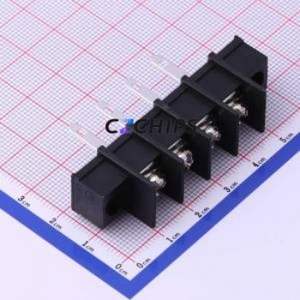 KF45HM-9.5-4P Barrier Terminal Block Through hole Component (THT),P=9.5mm Connector Two Sides 9.5mm 1x4P Straight Pin - Product Image 1