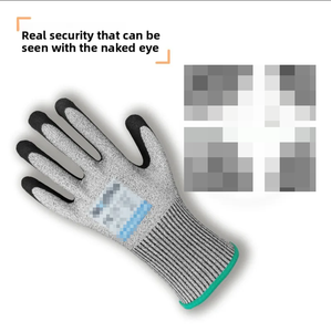 ถุงมือกันบาดระดับ 4 มาตรฐาน EN388 ANSI/ISEA ทนต่อการฉีกขาด ทนต่อสารเคมี ทนต่อการเจาะทะลุ กันน้ำ ทนต่อน้ำมัน ทำจากไนไตรล์ - Product Image 4