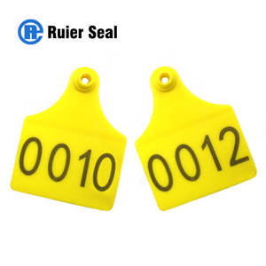 REET015 Etiquetas <span class=keywords><strong>de</strong></span> Oreja Personalizables para Ganado Vacuno, Porcino y Ovino, Nuevas Etiquetas <span class=keywords><strong>de</strong></span> Oreja para Animales con Impresión Láser Personalizada, Núcleo <span class=keywords><strong>de</strong></span> TPU <span class=keywords><strong>de</strong></span> 100x77 mm - Product Image 4